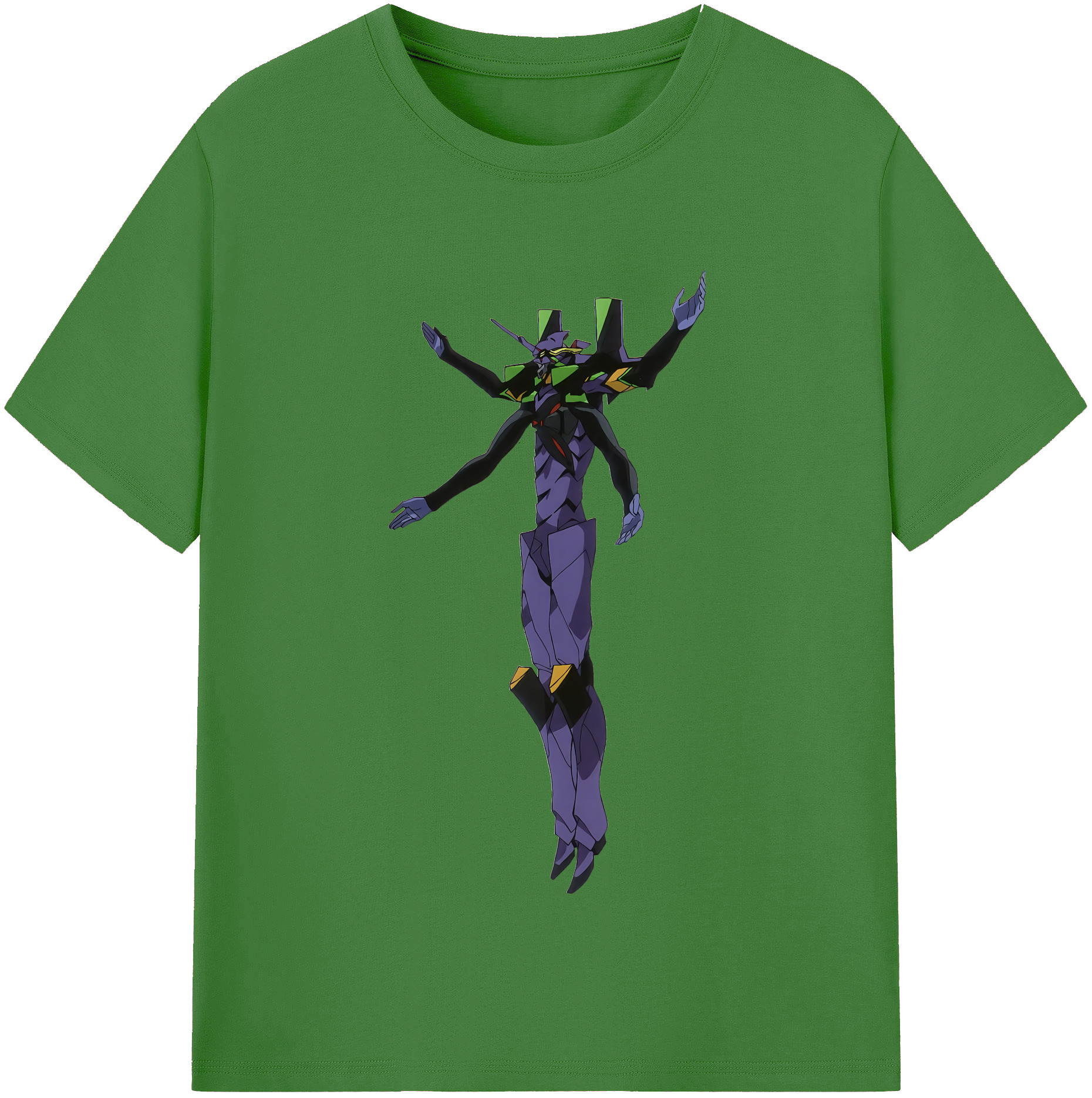 （画像用） EVA 新世紀エヴァンゲリオン レディースカジュアルプリントTシャツ（綿100％）